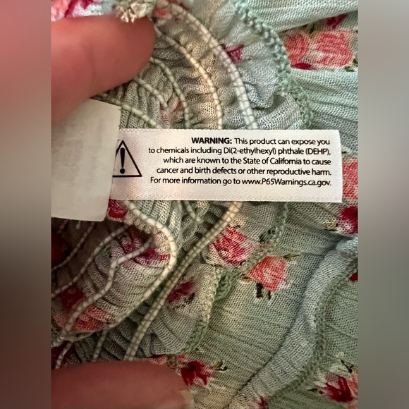 Women’s Blue Jasmine Floral Halter Smocked Tank Top and Smocked Skirt Set Size L - Picture 10 of 16